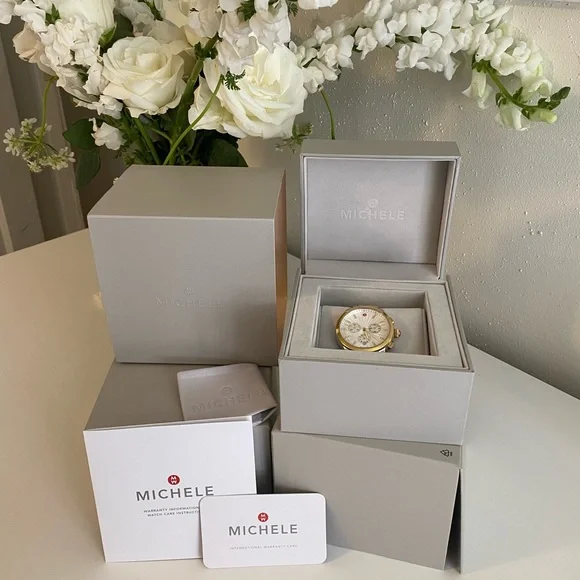 Michele | Accessories | Michele Watch Authentic | Poshmark display picture 2